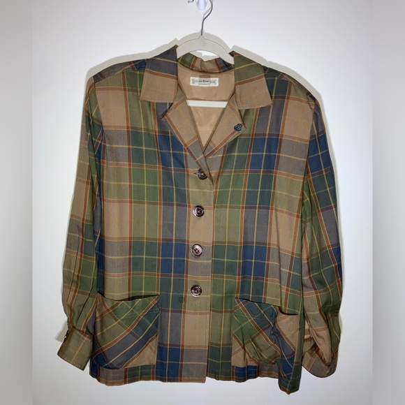 Vintage Banana Republic plaid jacket. ‎Size Small Academia grunge